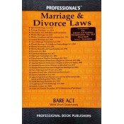 Professional's Marriage & Divorce Laws [Family Law I & II - Bare Acts] 2021
